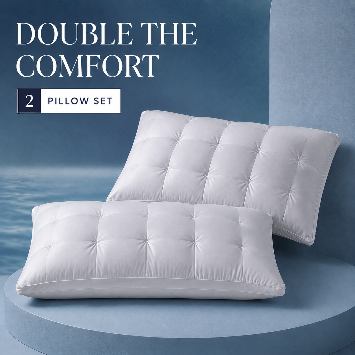 DreamCloud Goose Pillows- Set of 2